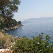 Схема вышивки «море»