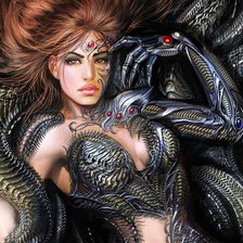 Схема вышивки «повелительница»