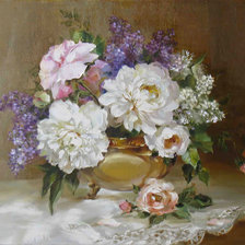 Схема вышивки «Букет»