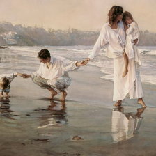 Схема вышивки «Картины художников»