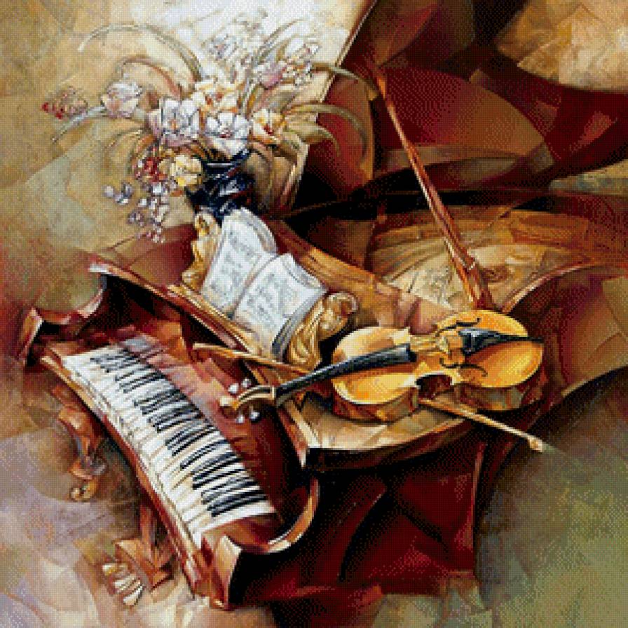 вечная музыка - музыка, пианино, скрипка - предпросмотр