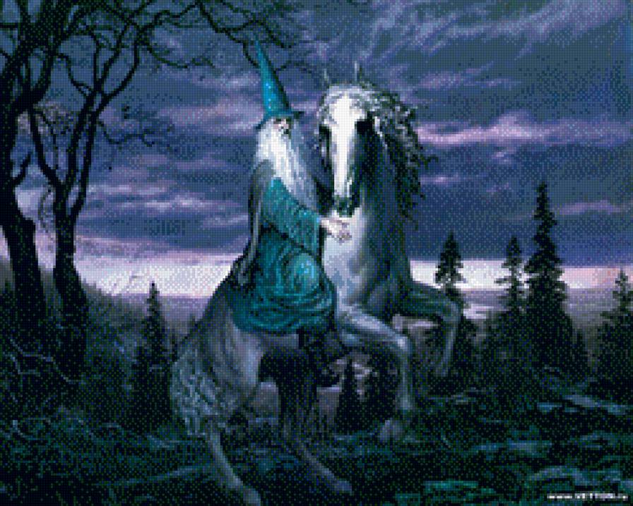 Гендальф из Властелина колец - фентези - предпросмотр