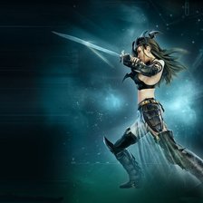 Схема вышивки «валькирия»