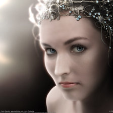 Схема вышивки «девушка»