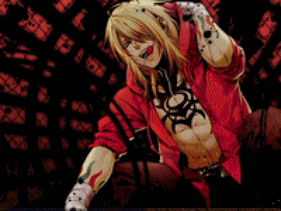 Гунджи - гунджи, кровь окаянного пса, аниме - предпросмотр