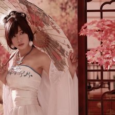 Схема вышивки «Азиатка»