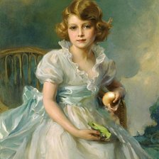 Схема вышивки «девочка»