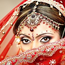 Схема вышивки «индианка»