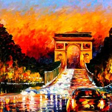 Схема вышивки «париж»