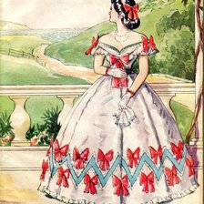 Схема вышивки «женский образ»