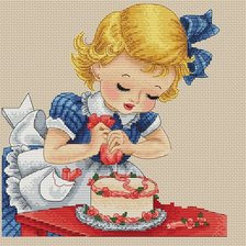 Схема вышивки «PASTELERA»