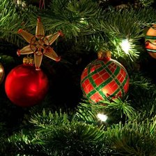 Схема вышивки «Новогодние украшения»