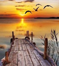 Схема вышивки «Закат»