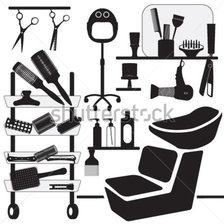 Схема вышивки «Instrumental peluqueria sampler»