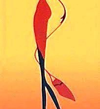 Схема вышивки «женский силуэт (диптих)»