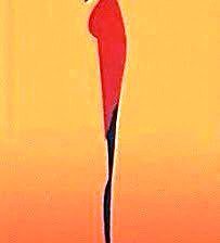 Схема вышивки «женский силуэт (диптих)»