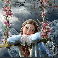 Схема вышивки «фея»