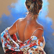 Схема вышивки «женская грация»