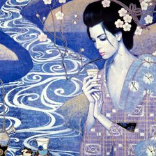 Схема вышивки «восточное чаепитие»