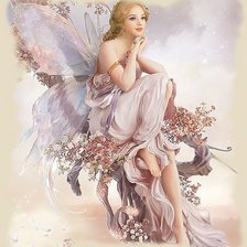 Схема вышивки «Фея»