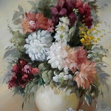 Схема вышивки «Букет цветов»