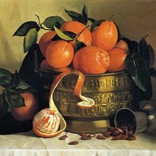 Схема вышивки «Мандарины»