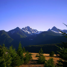 Схема вышивки «ГОРЫ»