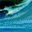 Предпросмотр схемы вышивки «дельфины в море» (№942333)