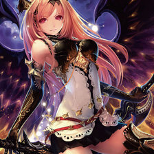 Схема вышивки «Аниме Демон»