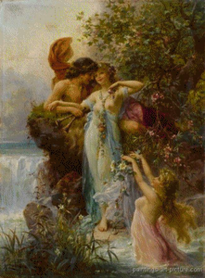 Ханс Зацка 20 - девушка, картина, фэнтези, живопись - предпросмотр