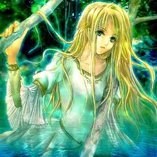 Схема вышивки «Печаль...»