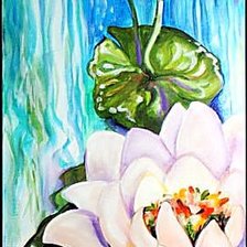 Схема вышивки «полиптих карпы кои (по-отдельности) часть 3»