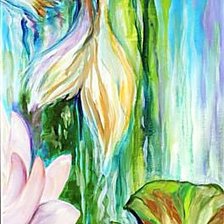 Схема вышивки «полиптих карпы кои (по-отдельности) часть 4»