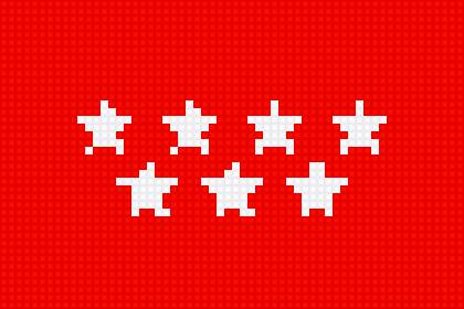 bandera cominidad de madrid - simbolos - предпросмотр