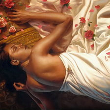 Схема вышивки «утро»