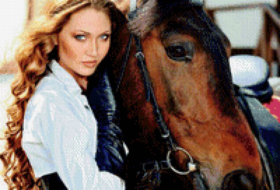 №943564 - девушка, лошадь - предпросмотр