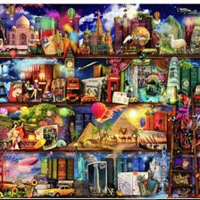 Схема вышивки «Хаед всемирное путешествие»