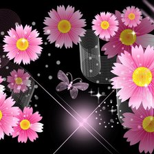 Схема вышивки «бабочки»