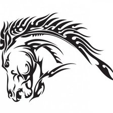 Схема вышивки «монохром»