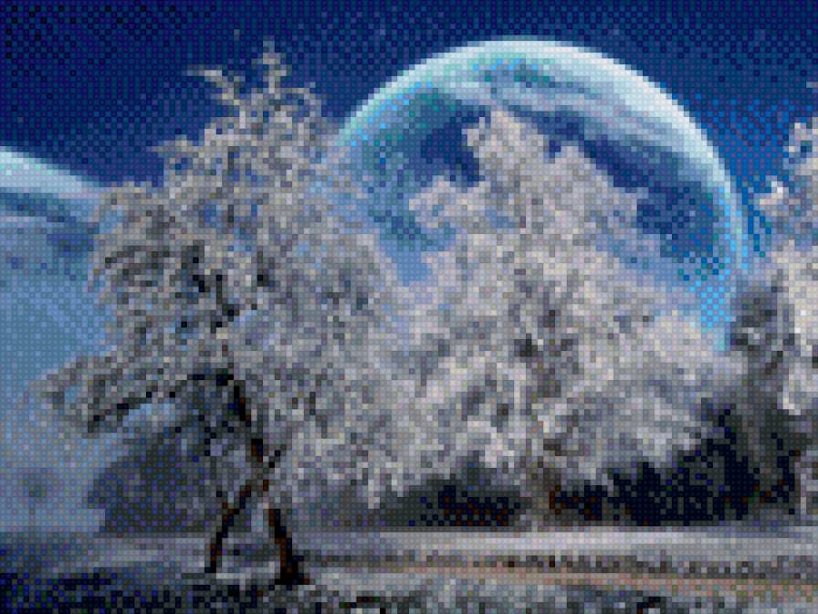 Красота луны - предпросмотр