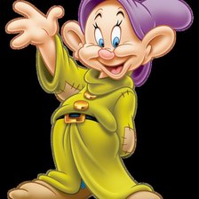 Схема вышивки «Серия "Белоснежка и семь гномов". Гном Простак»