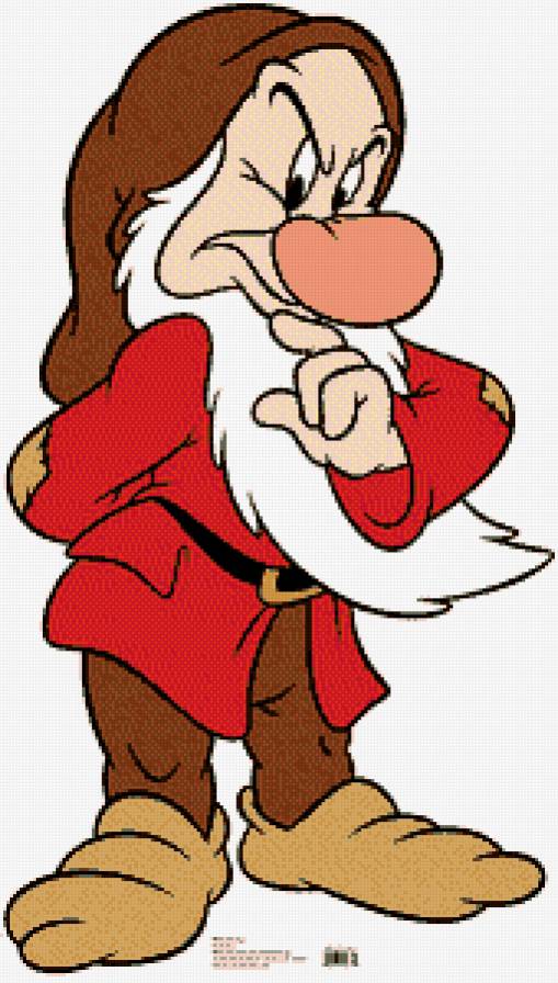 «СЕРИЯ "БЕЛОСНЕЖКА И СЕМЬ ГНОМОВ". Гном Ворчун - мультфильм, белоснежка, гномы - предпросмотр