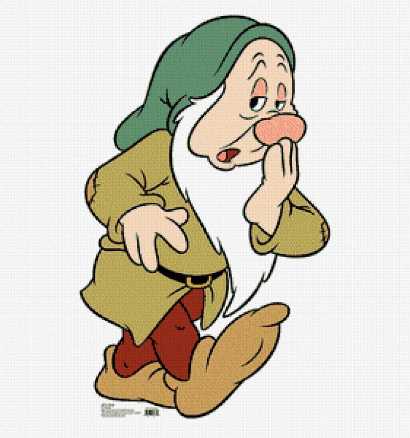 «СЕРИЯ "БЕЛОСНЕЖКА И СЕМЬ ГНОМОВ". Гном Соня - мультфильм, гномы, белоснежка - предпросмотр