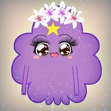 Схема вышивки «тучка»