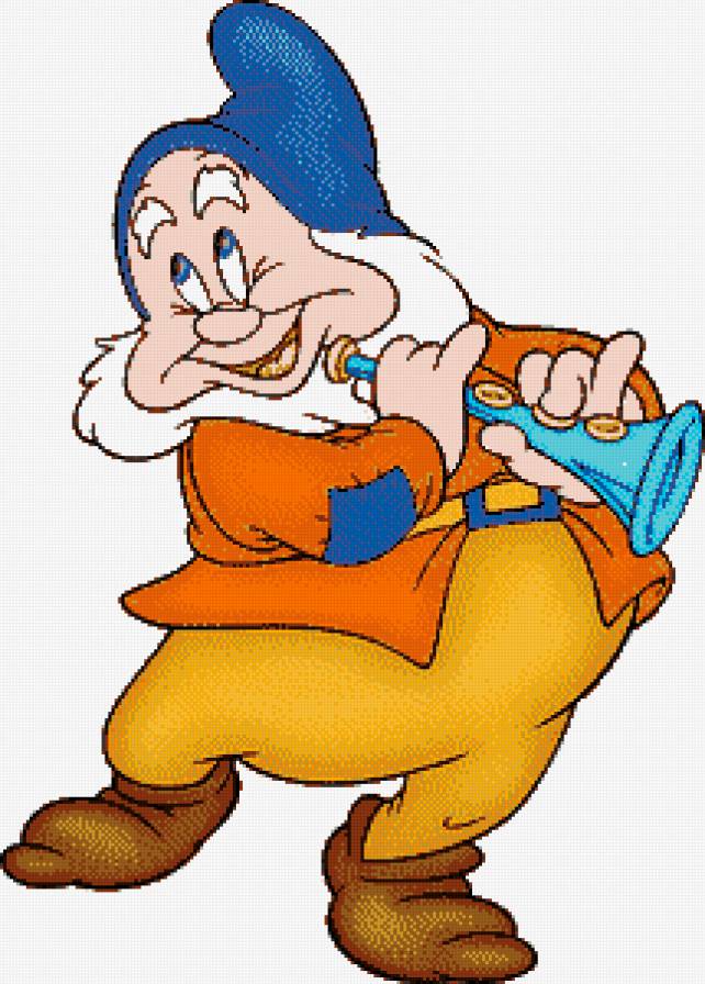 «СЕРИЯ "БЕЛОСНЕЖКА И СЕМЬ ГНОМОВ". Гном Весельчак - белоснежка, гномы, мультфильм - предпросмотр