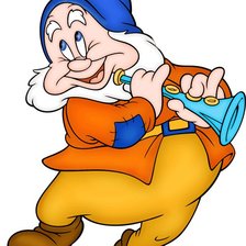 Схема вышивки ««СЕРИЯ "БЕЛОСНЕЖКА И СЕМЬ ГНОМОВ". Гном Весельчак»