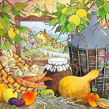 Схема вышивки «средиземноморский натюрморт»