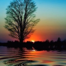 Схема вышивки «Восход»