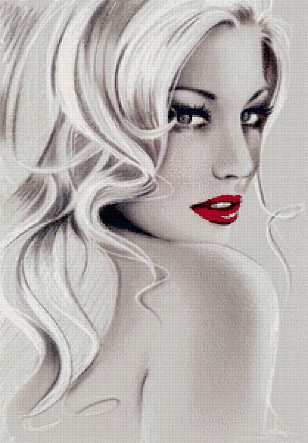 Красота женщины - портрет, взгляд, девушка, женщина - предпросмотр