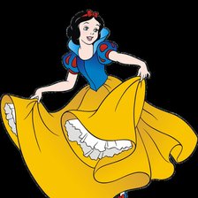 Схема вышивки ««СЕРИЯ "БЕЛОСНЕЖКА И СЕМЬ ГНОМОВ". Белоснежка»